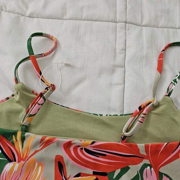 Lexbreezy Hawaii Bikini Set Large Tropical Floral Two-Piece High-Waisted NWT - Picture 7 of 9